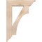 Ekena Millwork Westlake Traditional Smooth Bracket w/ Offset Brace, Douglas Fir, 7 1/2"W x 28"D x 40"H BKT0806X28X40WTL01SDF - alternate 2